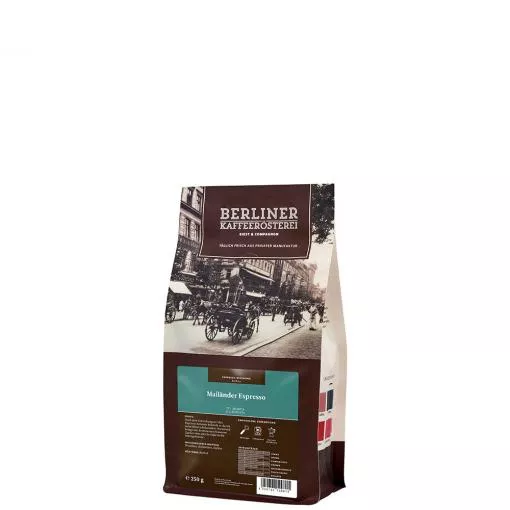 Berliner Kaffeerösterei - Mailänder Espresso - ganze Bohne ~ 250g