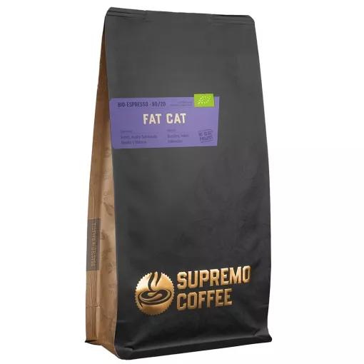 Supremo Bio Espresso Fat Cat ganze Bohne ~ 1000g