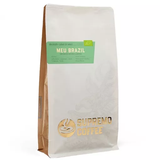 Supremo Bio Kaffee Meu Brasil ganze Bohne ~ 1000g