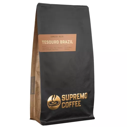 Supremo Espresso Tesouro Brazil ganze Bohne ~ 1000g