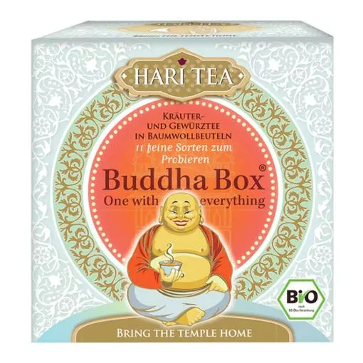 BIO Buddha Box Alle 11 Hari -Tees in einer Box ~ 11 x 2 g in der Box