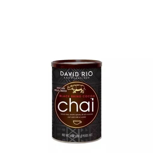 David Rio Chai Consumer Black Rhino Cocoa ~ 398 g Dose