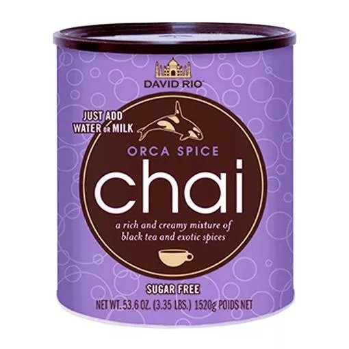 David Rio Chai Foodservice Orca Spice Sugarfree ~ 1,520 kg Dose