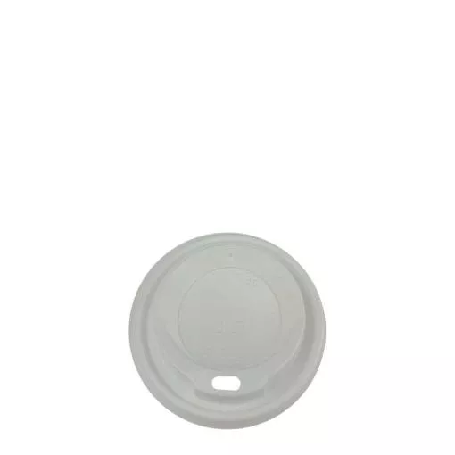 Deckel in weiß für 200 ml (8 oz) Ø 80 mm ~ Karton a 1000 Stück