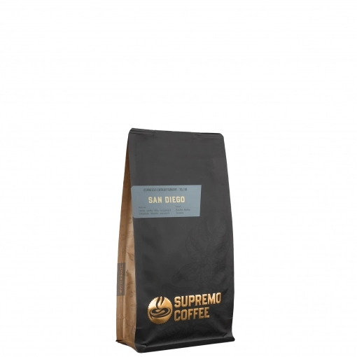 Supremo - entkoffeinierter Espresso San Diego - ganze Bohne ~ 250g