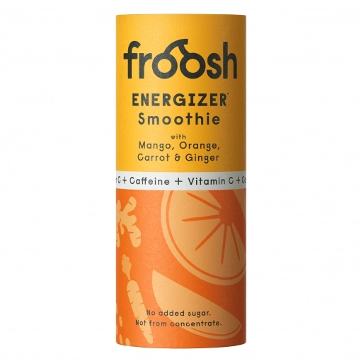 Froosh Energizer Functional Smoothie Mango, Orange, Karotte & Ingwer ~ 235 ml in der Pappdose