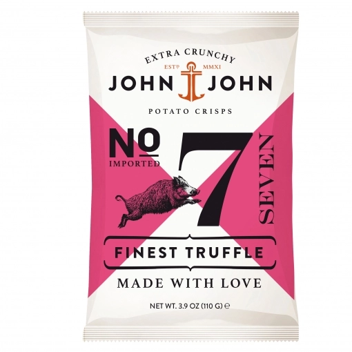 John & John Premium Chips Nr 7 Finest Truffle ~ Beutel a 110 g