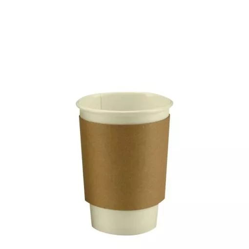 Manschetten Coffee-Jackets für 300/400 ml (12-20 oz) ~ Karton a 1000 Stück
