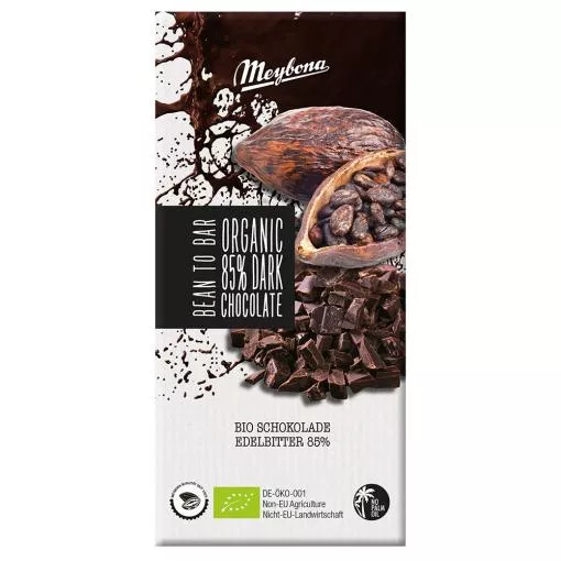 Meybona Bio Edelbitterschokolade 85% Kakao ~ 100g