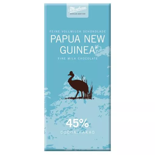 Meybona Ursprungs-Vollmilchschokolade Papua New Guinea 45% ~ 100g