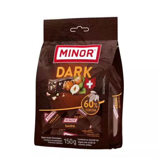 Minor Dark 60% Cocoa Mini 5g ~ 30 x 5 g im Beutel