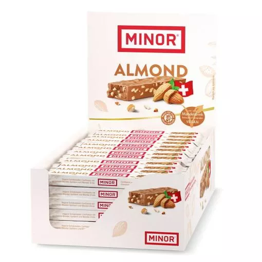 Minor Almond Riegel 42g ~ 44 x 42 g Riegel