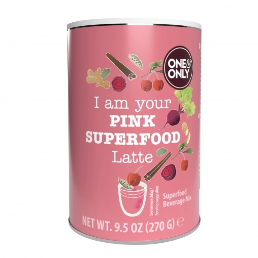 one&only Pink Superfood Latte ~ Dose á 270g