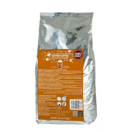 one&only Frappé Toffee Coffee ~ Beutel a 1 Kg