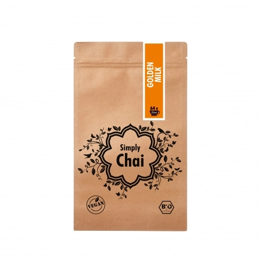 Simply Chai Golden Milk BIO Vegan ~ 1kg Beutel