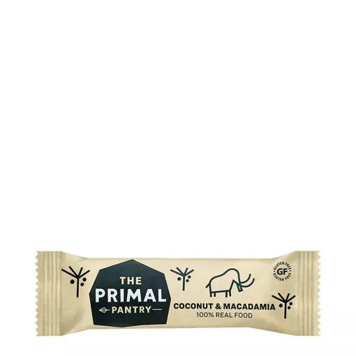 The Primal Pantry Paleo Rohkost Bar Coconut & Macadamia ~ 1 x 45 g Riegel