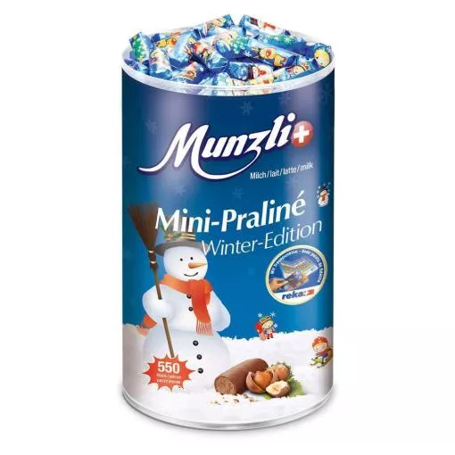 Wintermunzli Mini Praliné Milch 4,7g ~ 2,5 kg Dose